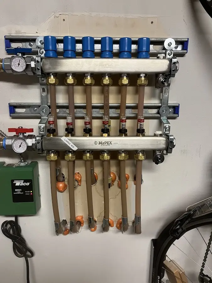 Plumber performing Water Heater Repair at a residential property in Mount Penn